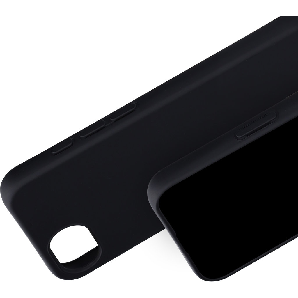 Mobiparts Silicone Cover Apple iPhone 16e Black - Afbeelding 2