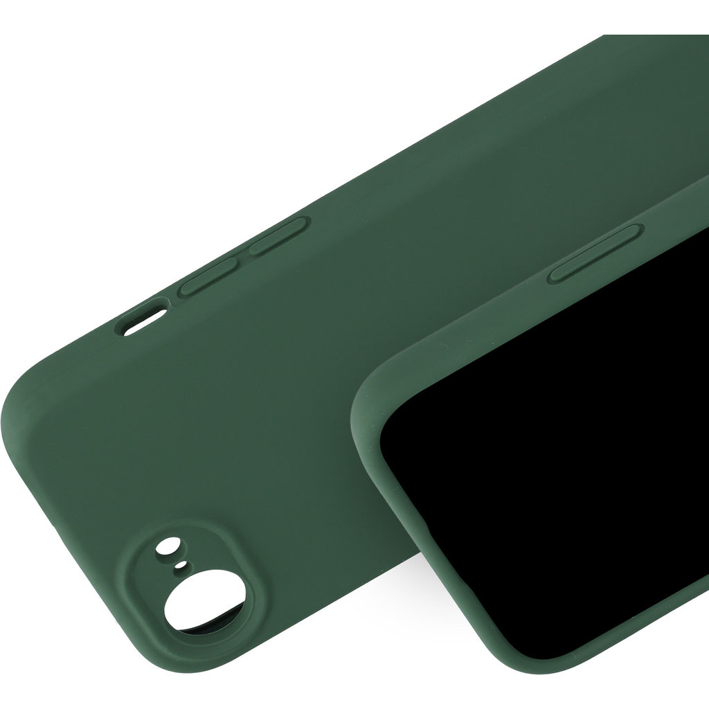 Mobiparts Silicone Cover Apple iPhone 16e Forest Green - Afbeelding 2