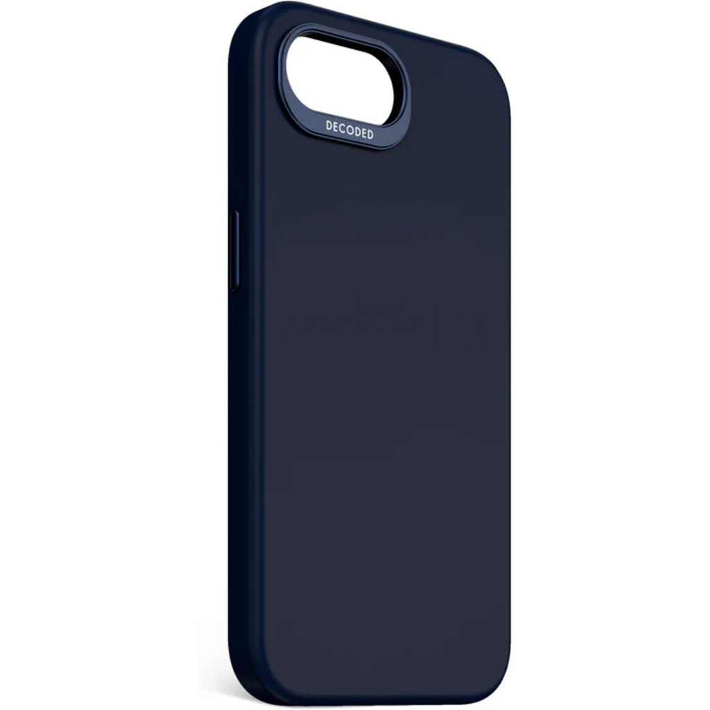 Decoded Silicone Backcover Apple iPhone 16e Navy - Afbeelding 2