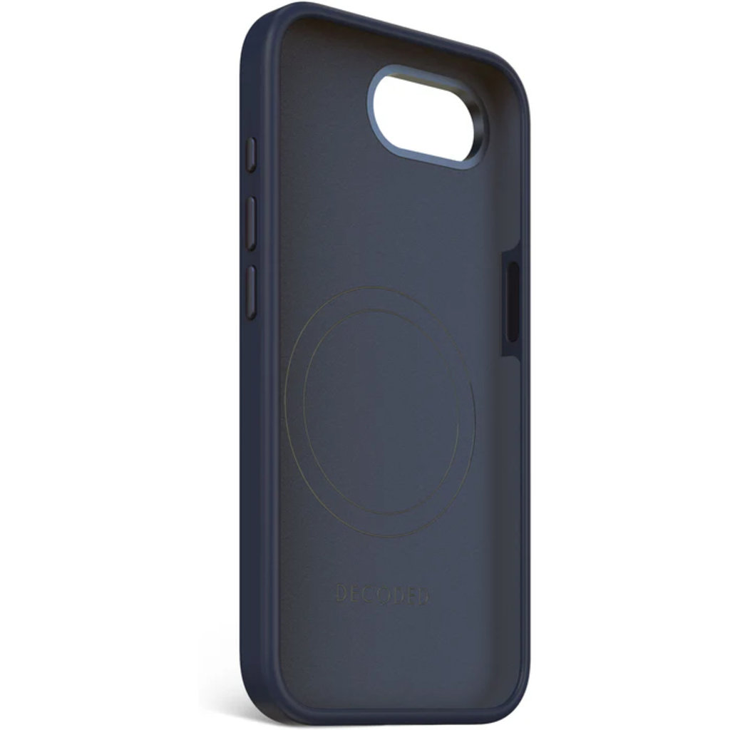 Decoded Silicone Backcover Apple iPhone 16e Navy - Afbeelding 3