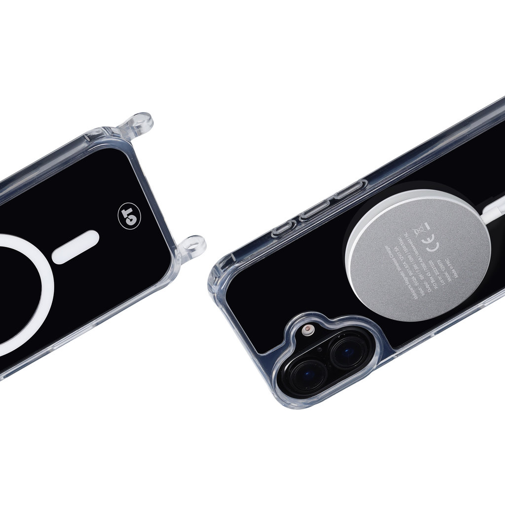 Casetastic Base Case MagSafe Compatible Apple iPhone 16 Clear - Afbeelding 2