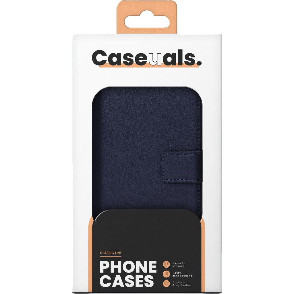 Caseuals 2-in-1 Bookcase MagSafe Apple iPhone 15 Pro Blue - Afbeelding 2