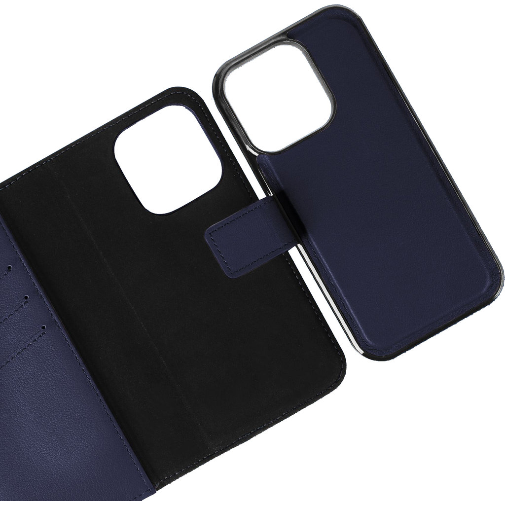 Caseuals 2-in-1 Bookcase MagSafe Apple iPhone 15 Pro Blue - Afbeelding 7