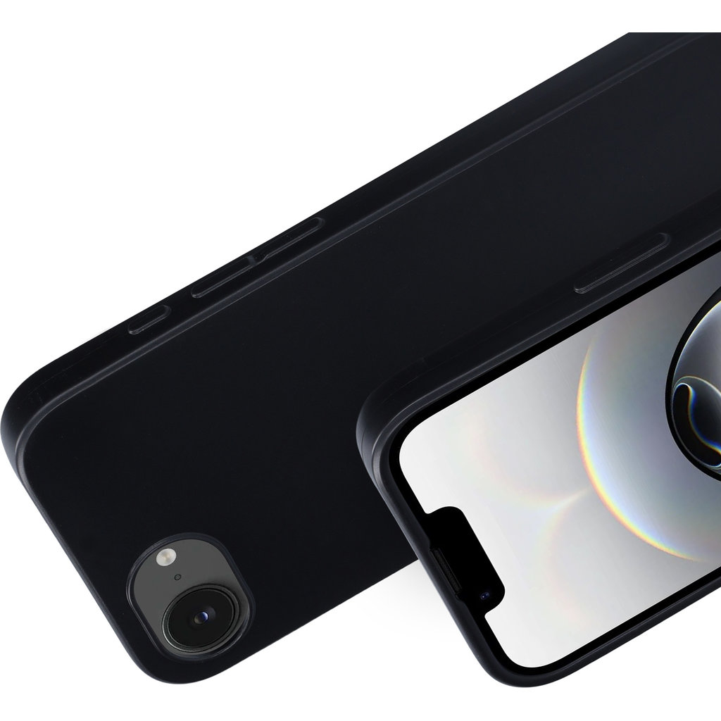 Mobiparts Classic TPU Case Apple iPhone 16e Matt Black - Afbeelding 3