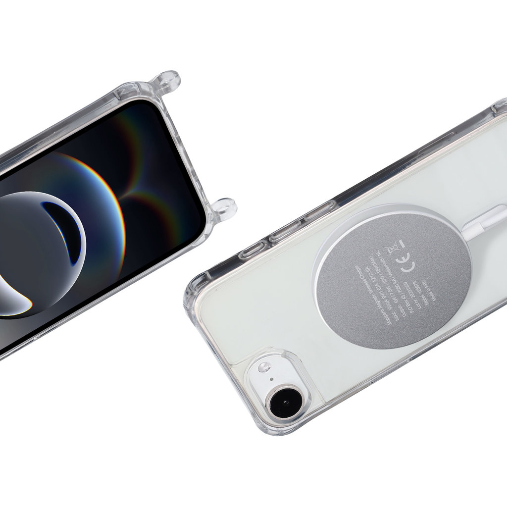 Casetastic Base Case MagSafe Compatible Apple iPhone 16e Clear - Afbeelding 2