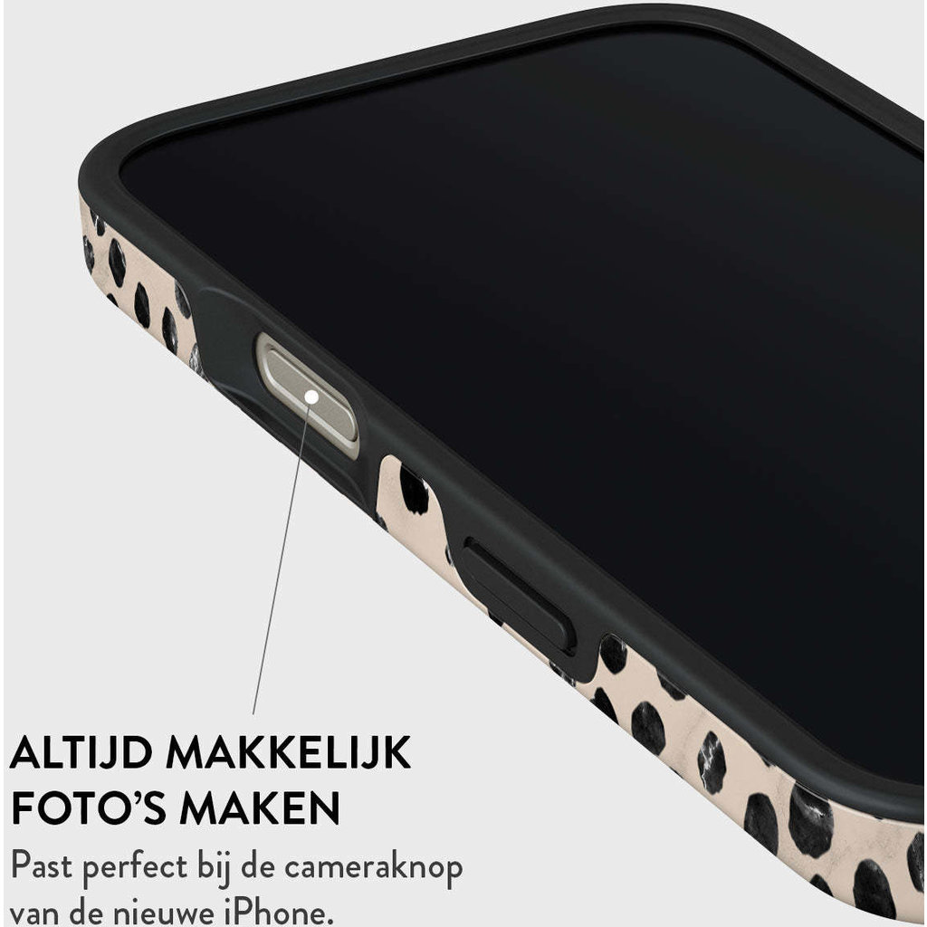 Burga Tough MagSafe Case Apple iPhone 16 Pro - Almond Latte - Afbeelding 5