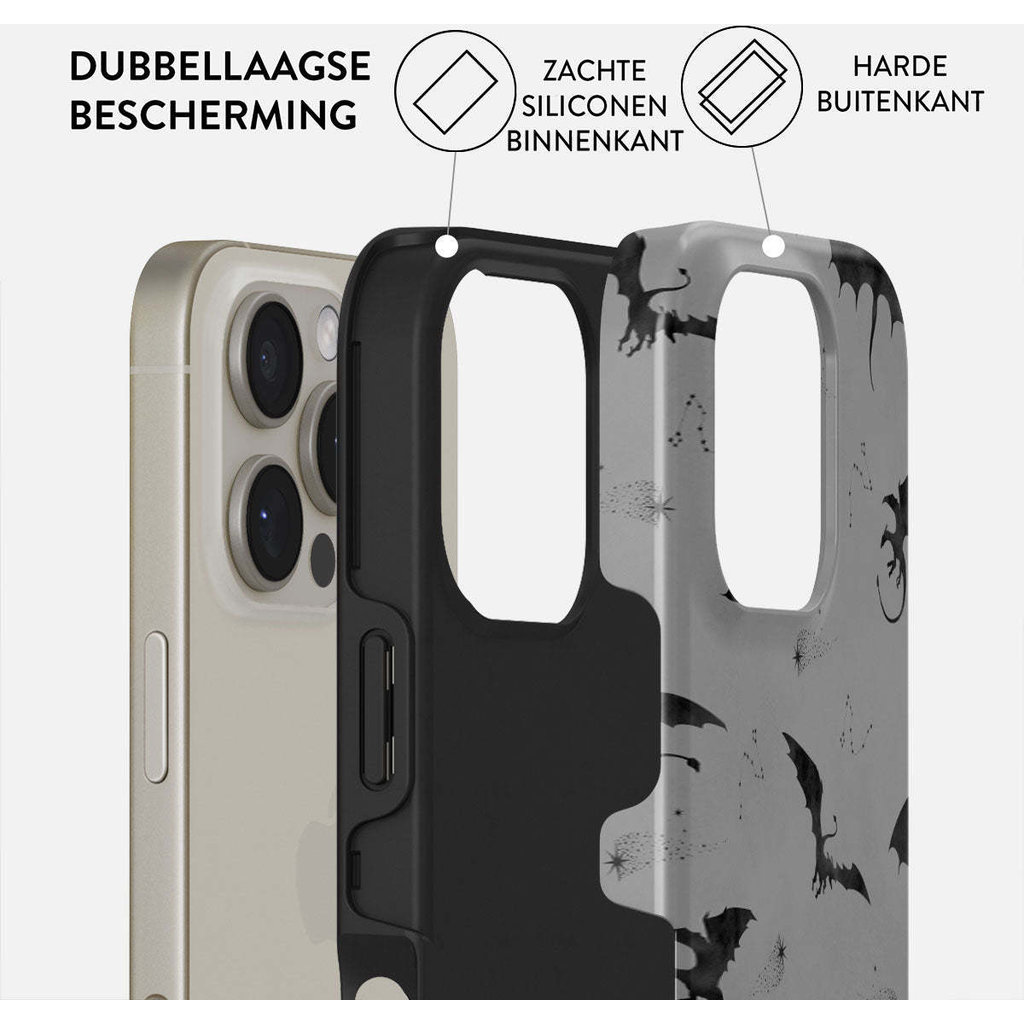 Burga Tough MagSafe Case Apple iPhone 16 Pro - Draco - Afbeelding 2