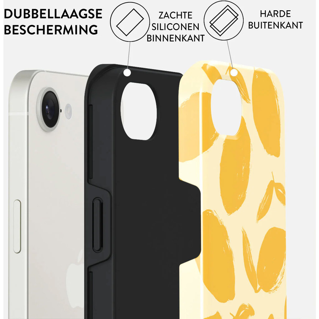 Burga Tough MagSafe Case Apple iPhone 16e - Lemon Tart - Afbeelding 2