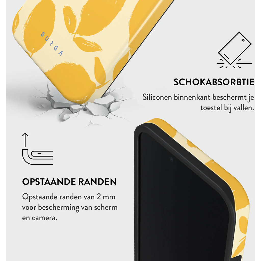 Burga Tough MagSafe Case Apple iPhone 16e - Lemon Tart - Afbeelding 4