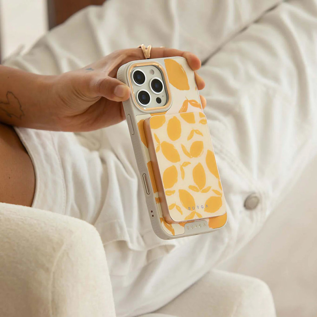 Burga SLIM Magnetic Powerbank 5000 mAh Gold - Lemon Tart - Afbeelding 8