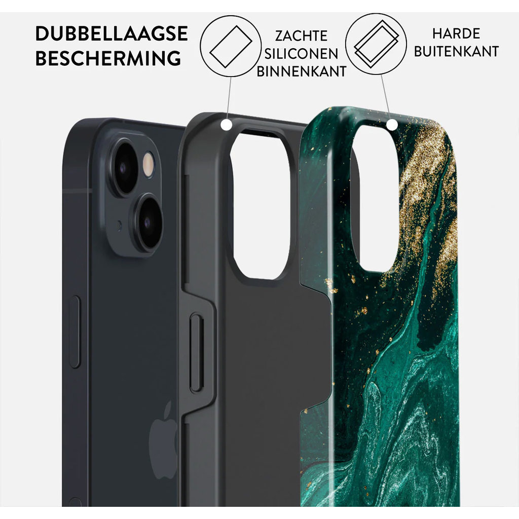 Burga Tough MagSafe Case Apple iPhone 16 - Emerald Pool - Afbeelding 2