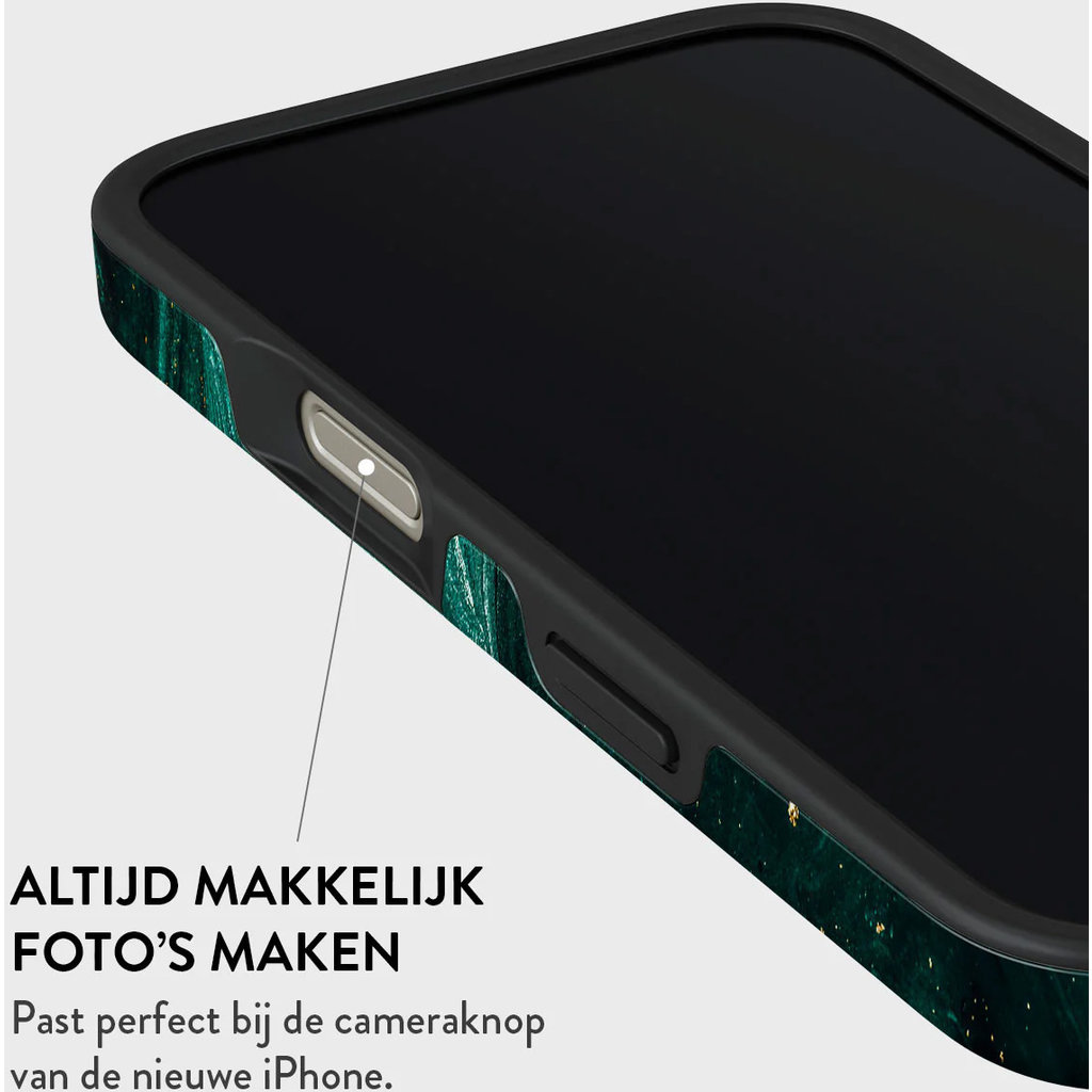 Burga Tough MagSafe Case Apple iPhone 16 Pro - Emerald Pool - Afbeelding 5
