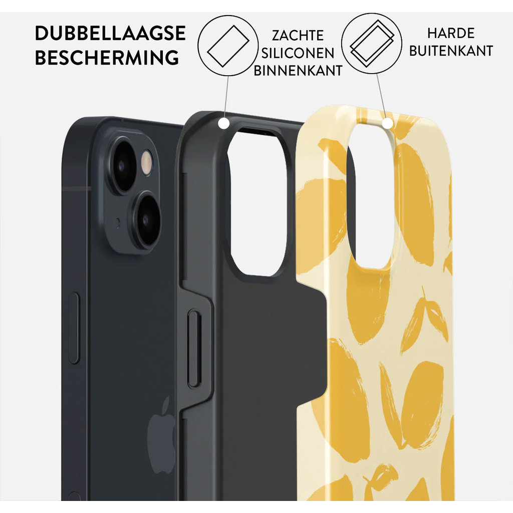 Burga Tough MagSafe Case Apple iPhone 15 - Lemon Tart - Afbeelding 2