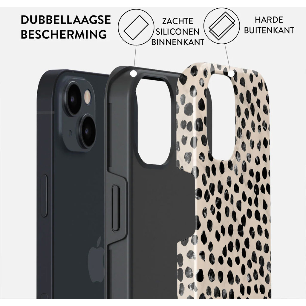 Burga Tough MagSafe Case Apple iPhone 15 - Almond Latte - Afbeelding 2