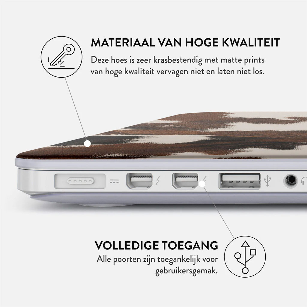 Burga Hard Case Apple MacBook Air 13 (2022) M2 A2681 - Celestial - Afbeelding 5