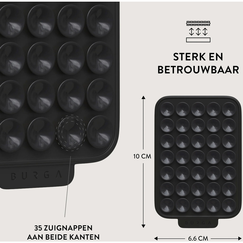 Burga StickPad - Black - Afbeelding 3