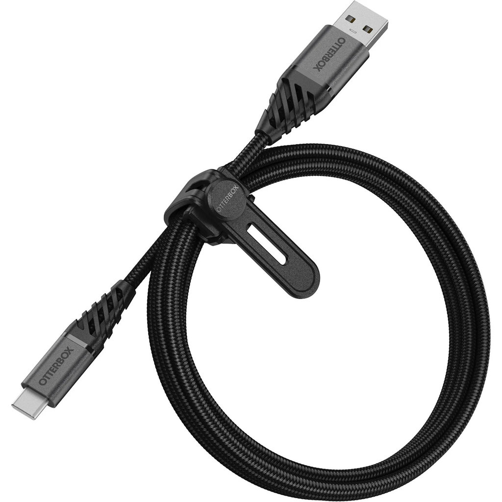 OtterBox USB-A to USB-C Premium Cable 1m Black