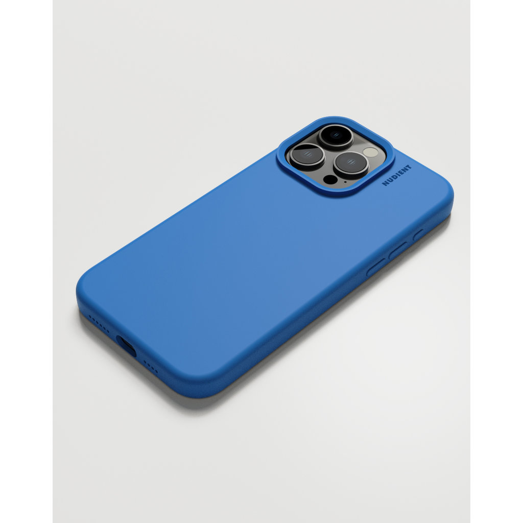 Nudient Base Case iPhone 15 Pro Max Vibrant Blue - Afbeelding 3