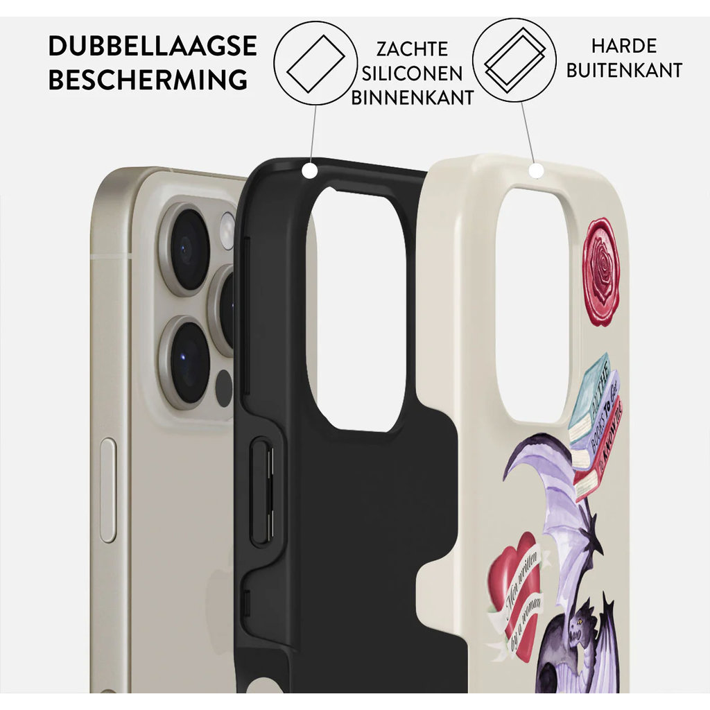 Burga Tough Case Apple iPhone 16 Pro - Plot Twister - Afbeelding 2