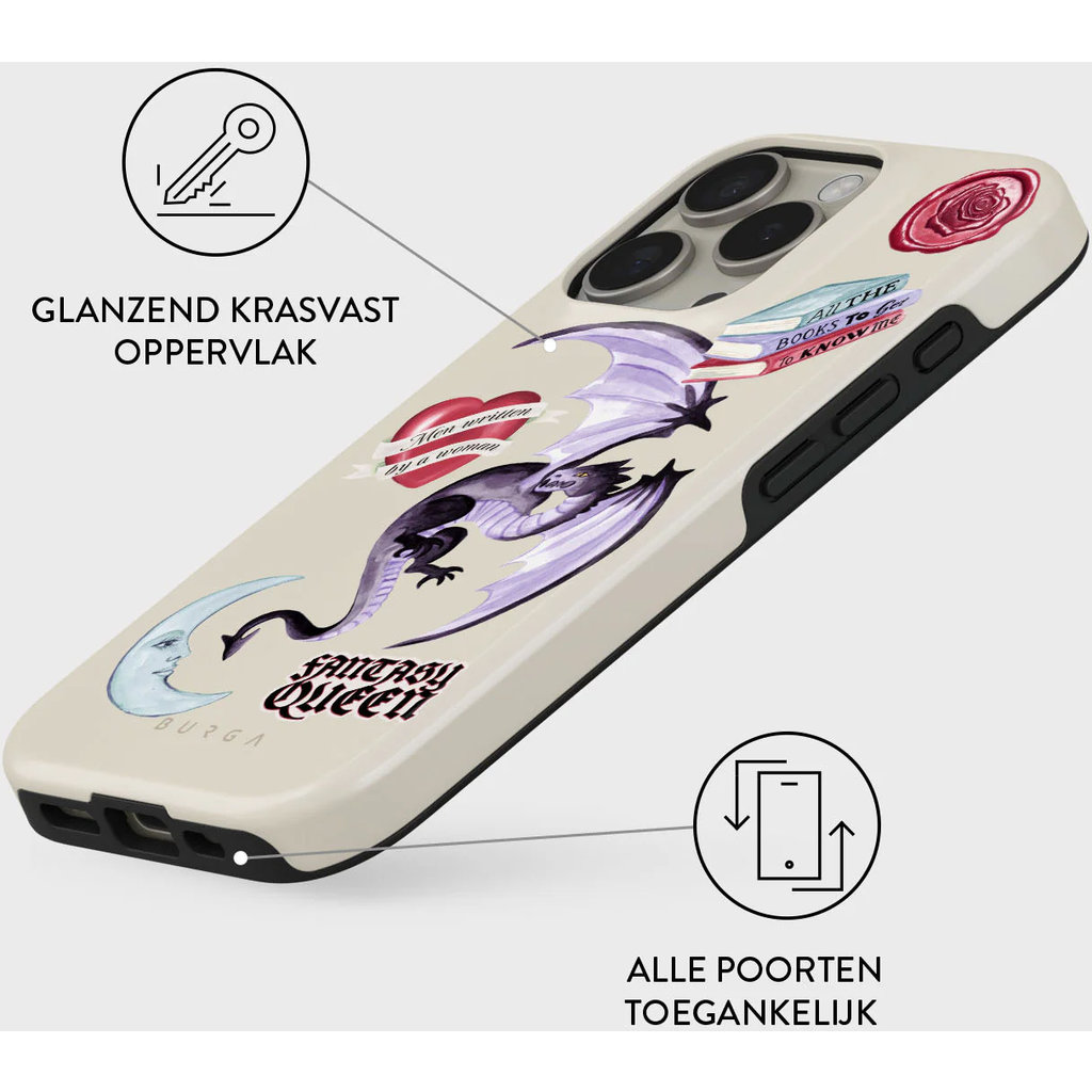 Burga Tough Case Apple iPhone 16 Pro - Plot Twister - Afbeelding 3