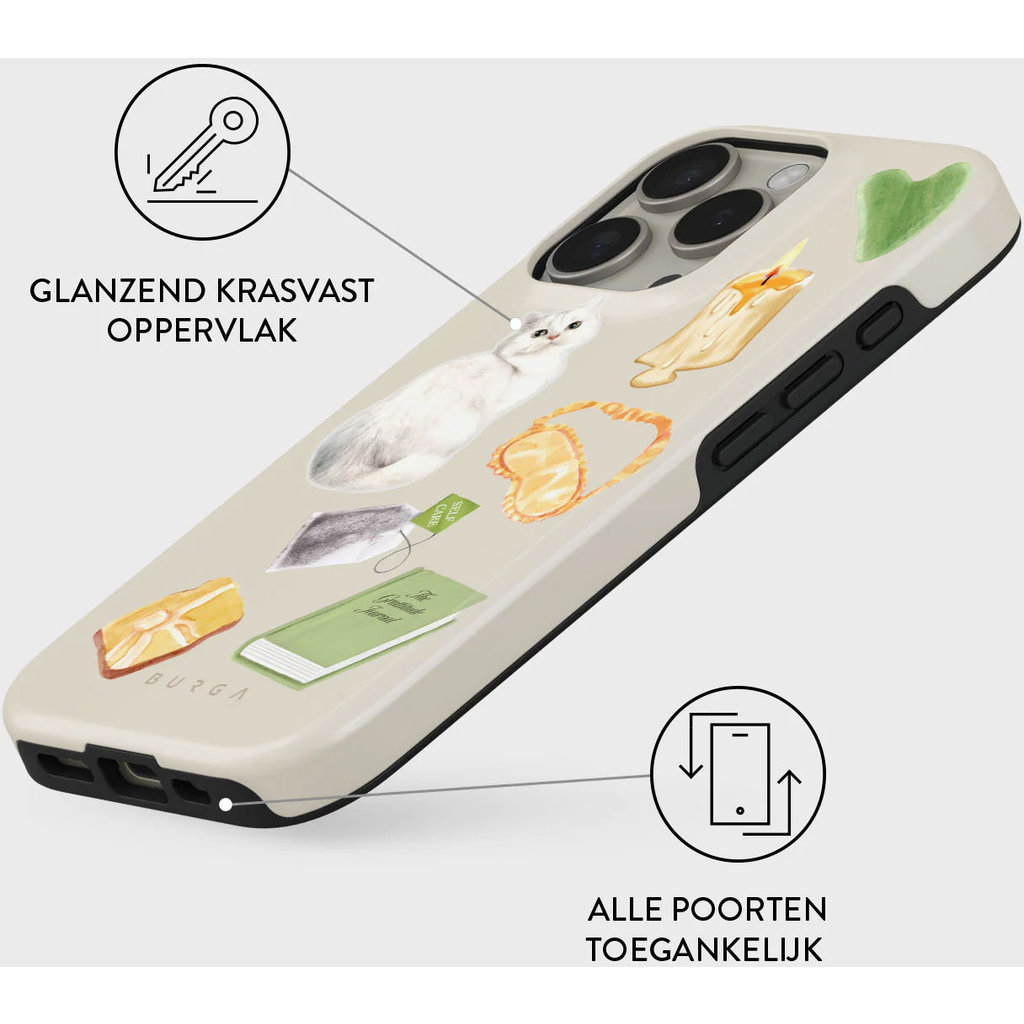 Burga Tough MagSafe Case Apple iPhone 16 Pro - Soft Era - Afbeelding 3