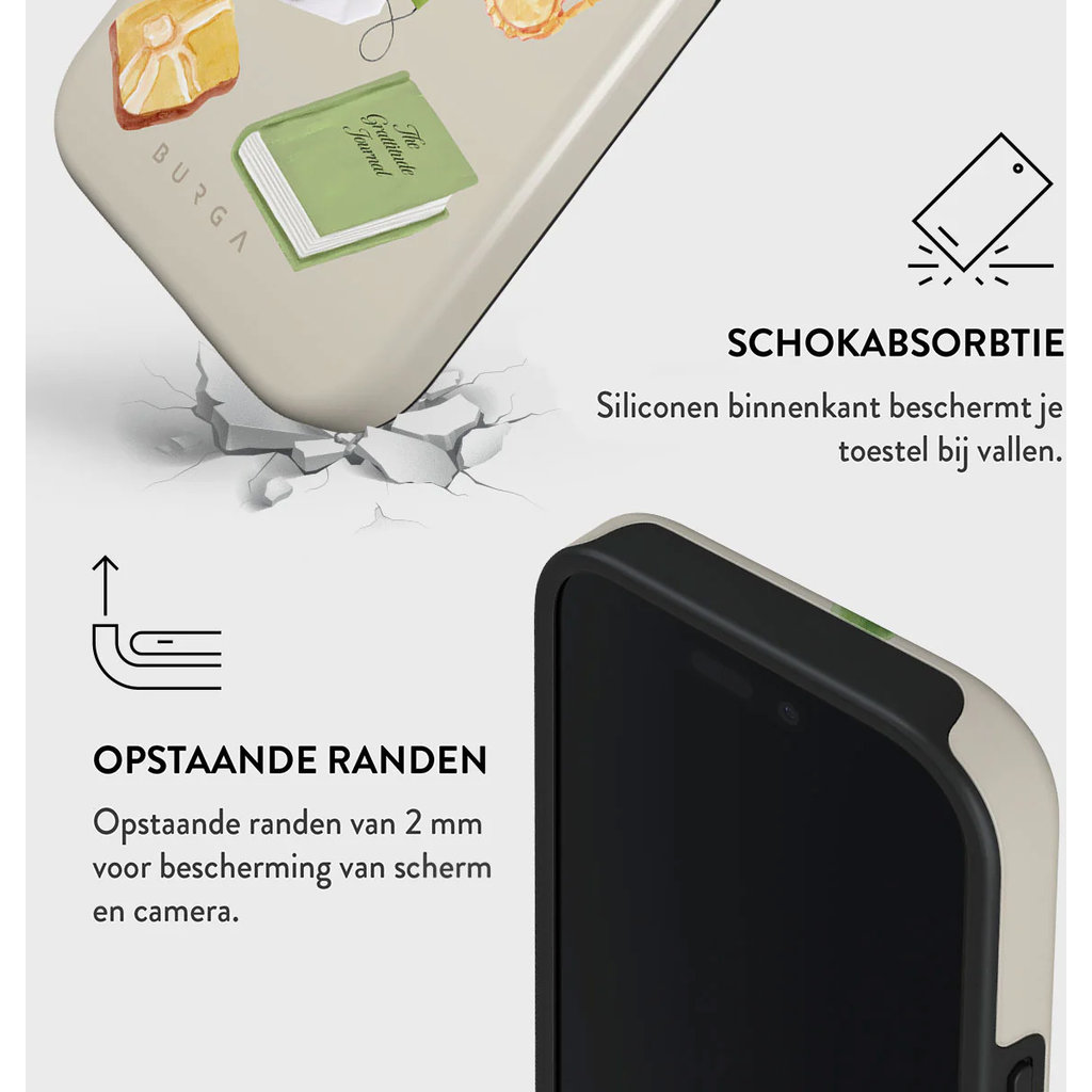 Burga Tough MagSafe Case Apple iPhone 16 Pro - Soft Era - Afbeelding 4