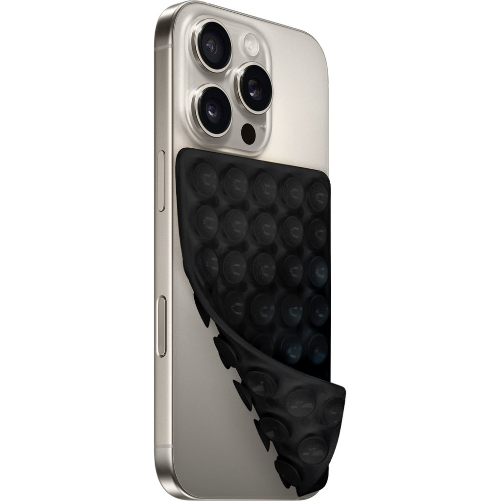 Mobiparts Silicone Sticky Pad Black - Afbeelding 2