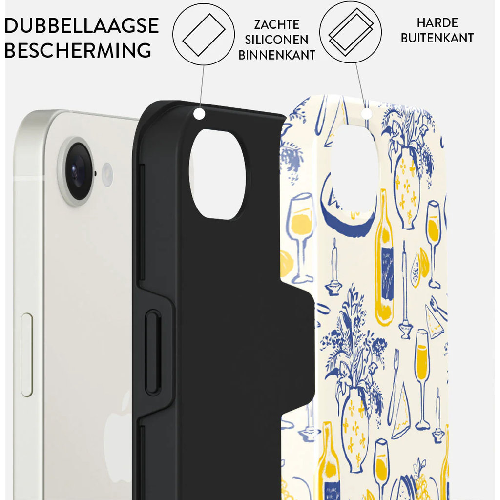 Burga Tough Case Apple iPhone 16e - Couvert - Afbeelding 2