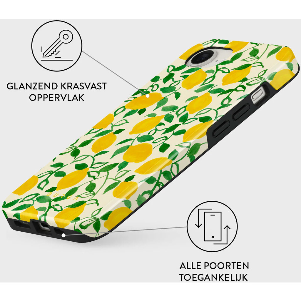 Burga Tough MagSafe Case Apple iPhone 16e - Capri - Afbeelding 3