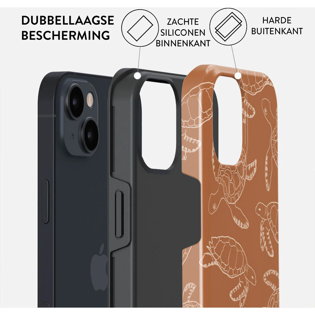 Burga Tough Case Apple iPhone 15 - Earth Shell - Afbeelding 2
