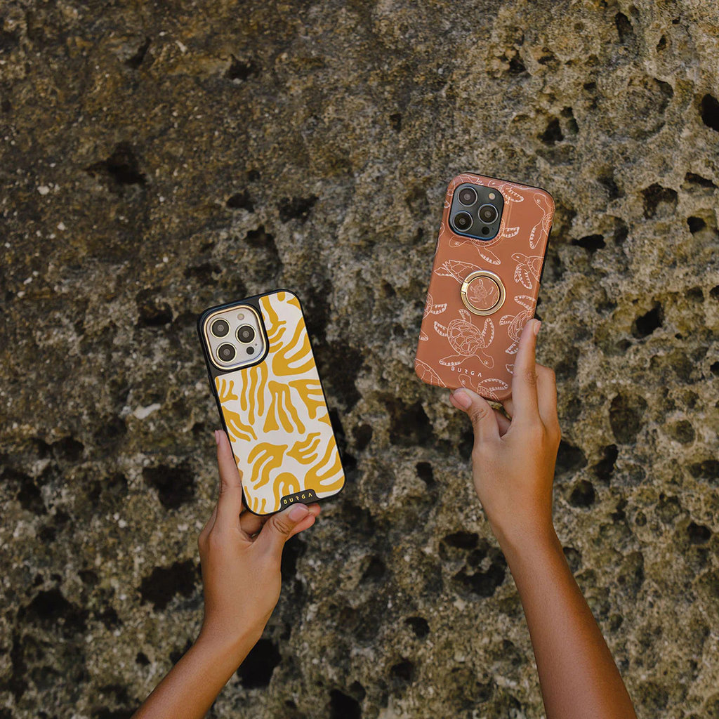 Burga Tough Case Apple iPhone 15 - Earth Shell - Afbeelding 6