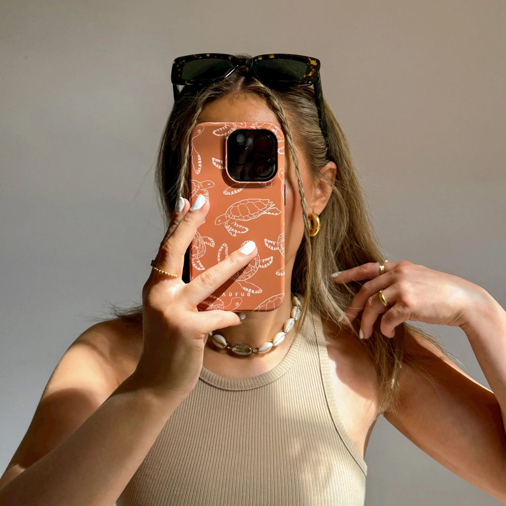 Burga Tough Case Apple iPhone 15 - Earth Shell - Afbeelding 7