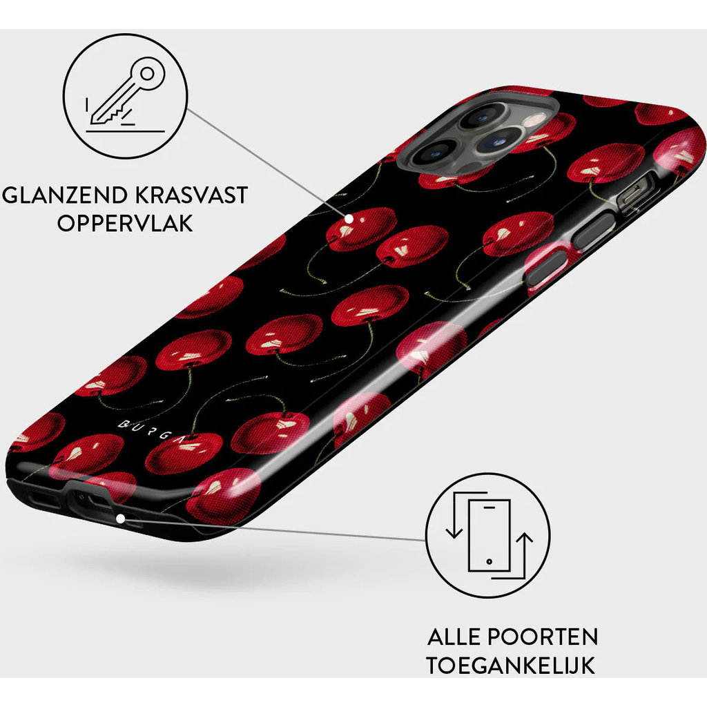 Burga Tough Case Apple iPhone 12/12 Pro - Cherrybomb - Afbeelding 12