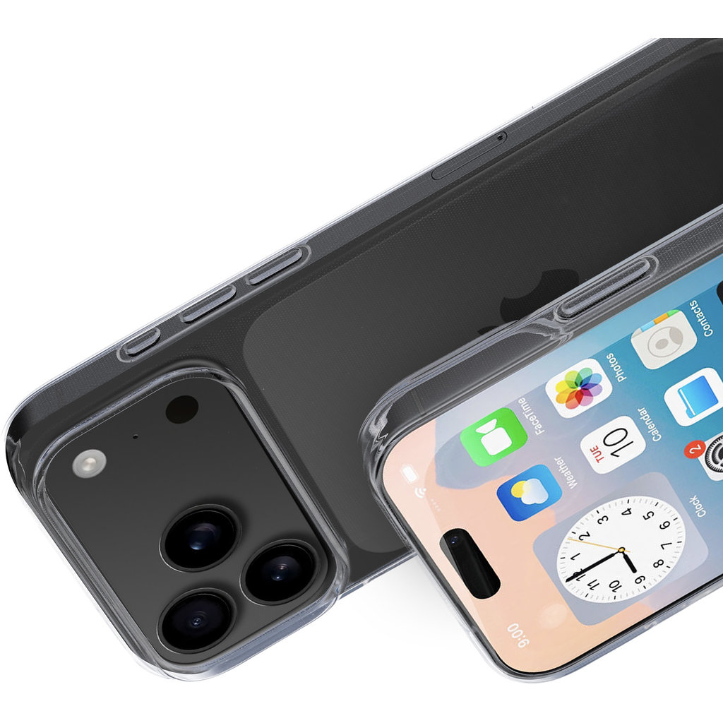 Mobiparts Classic TPU Case Apple iPhone 17 Pro Max Transparent - Afbeelding 2