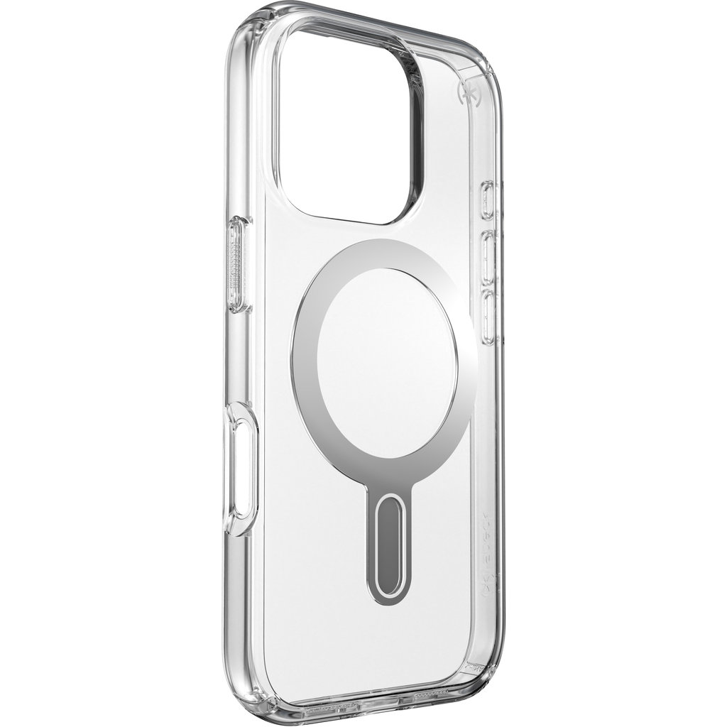 Speck Presidio Perfect Clear + ClickLock Apple iPhone 16 Pro Clear - with Microban - Afbeelding 8