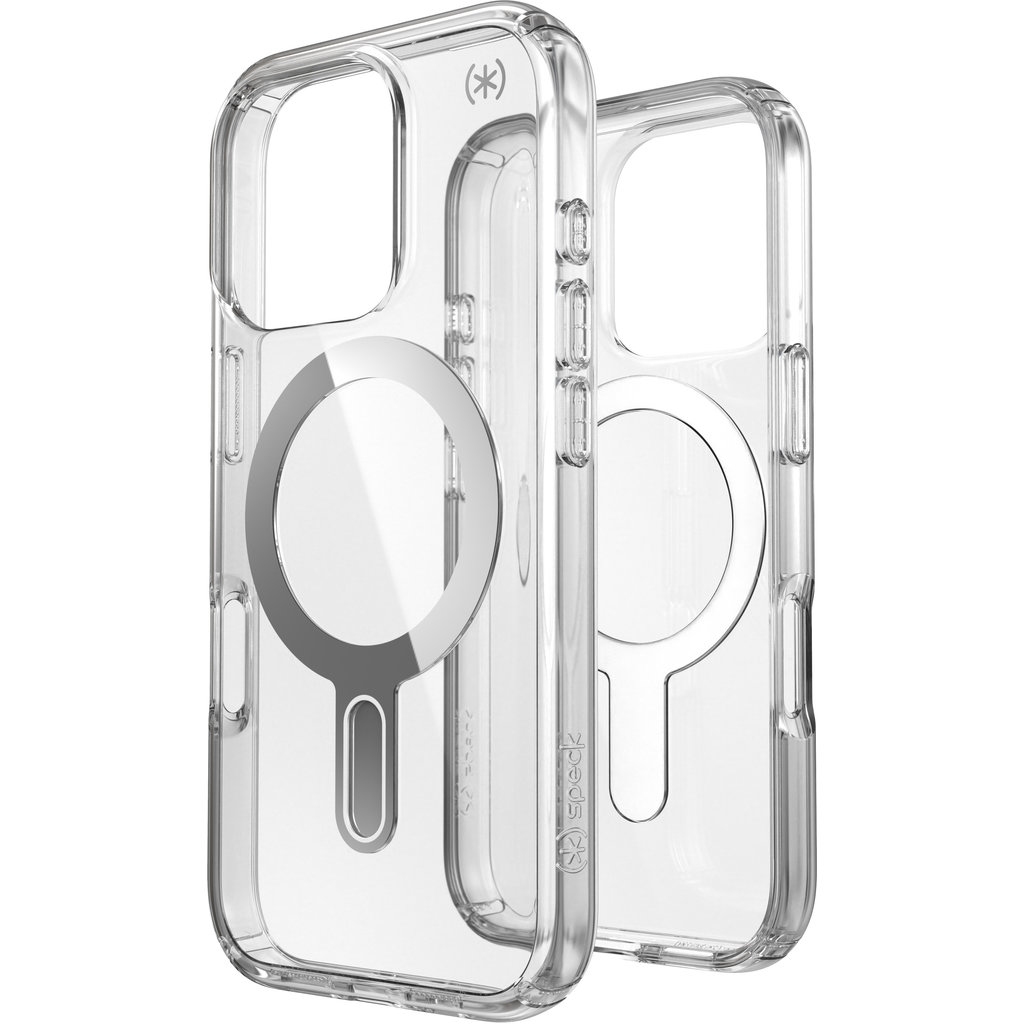 Speck Presidio Perfect Clear + ClickLock Apple iPhone 16 Pro Clear - with Microban - Afbeelding 9
