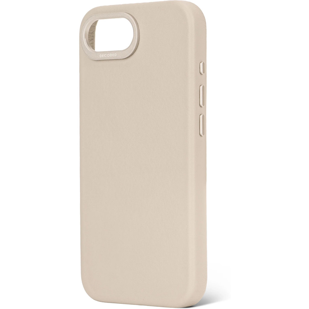 Decoded Leather Backcover Apple iPhone 16e Clay - Afbeelding 3