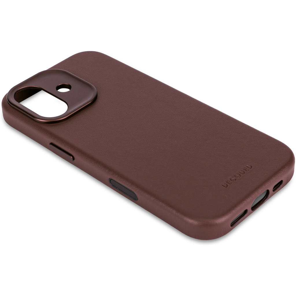 Decoded Leather Backcover Apple iPhone 17 Chocolate Brown - Afbeelding 12
