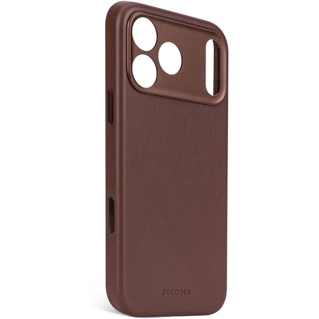 Decoded Leather Backcover Apple iPhone 17 Pro Chocolate Brown - Afbeelding 11