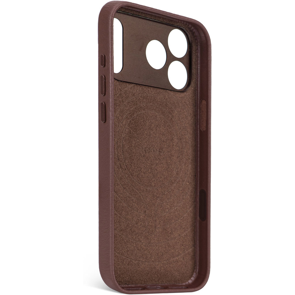Decoded Leather Backcover Apple iPhone 17 Pro Chocolate Brown - Afbeelding 12