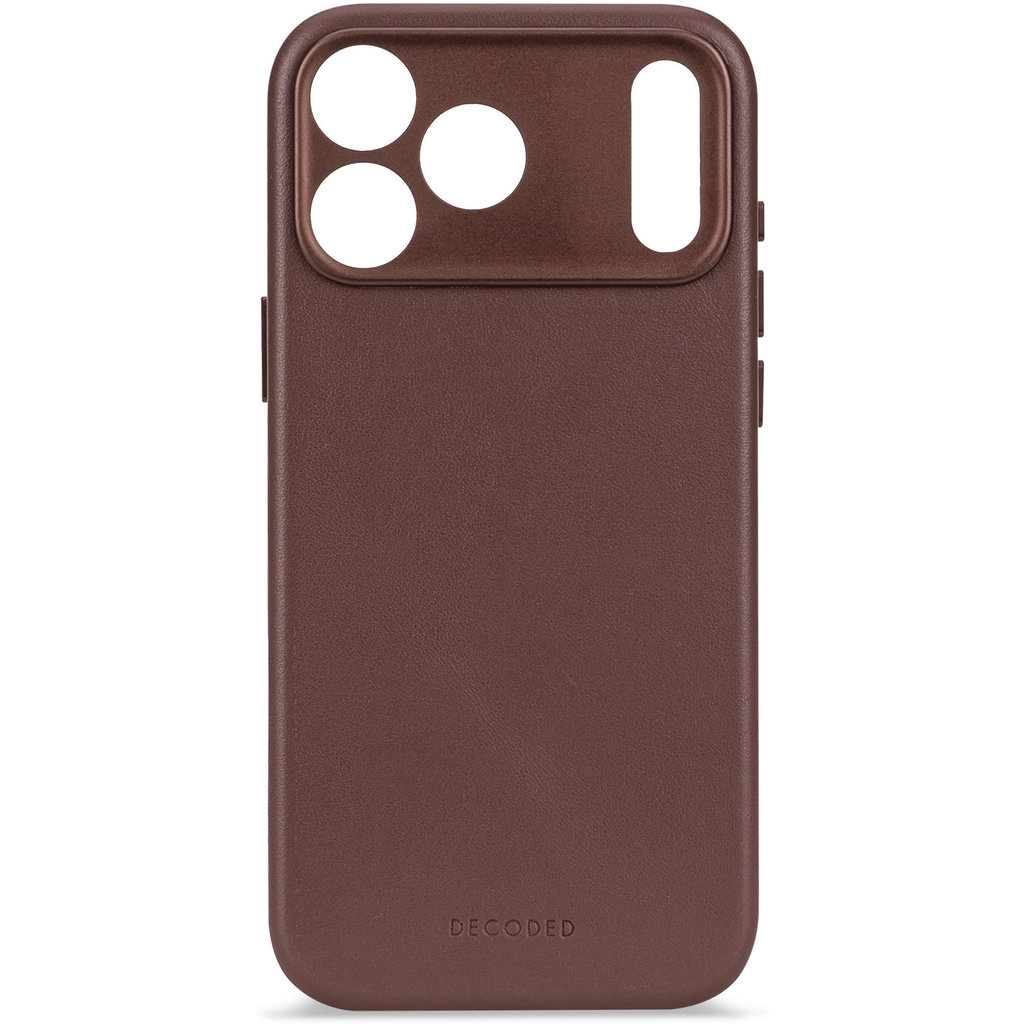 Decoded Leather Backcover Apple iPhone 17 Pro Chocolate Brown - Afbeelding 16