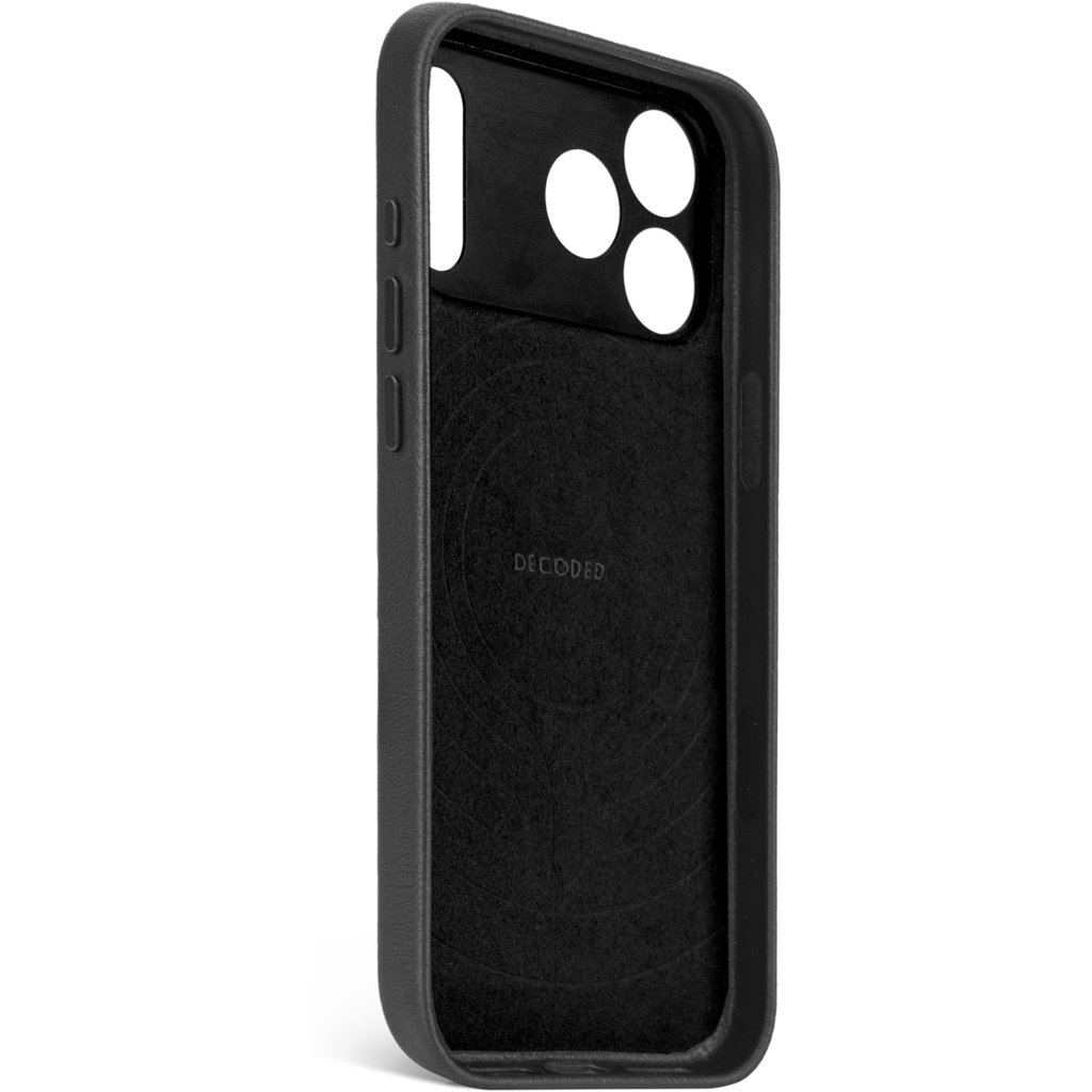 Decoded Leather Backcover Apple iPhone 17 Pro Black - Afbeelding 9