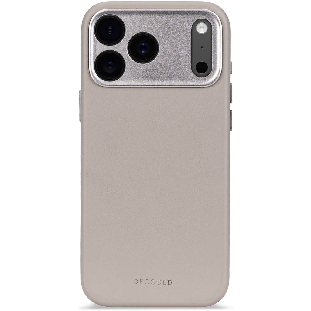 Decoded Leather Backcover Apple iPhone 17 Pro Max Solid Clay