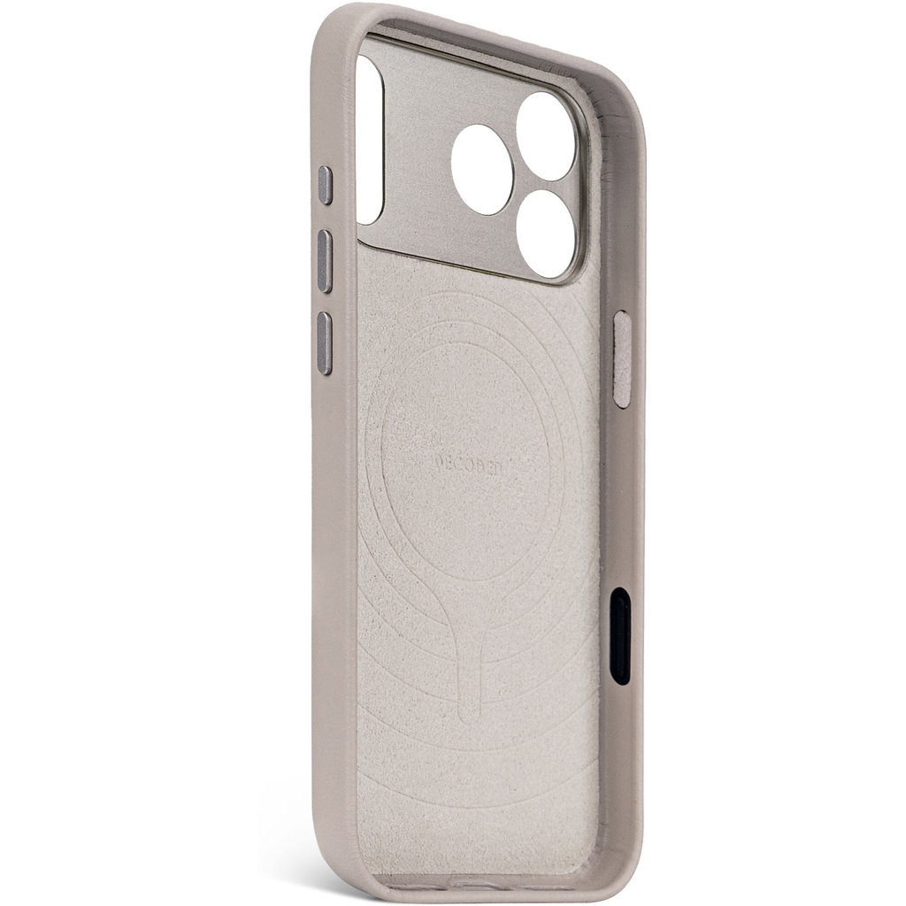 Decoded Leather Backcover Apple iPhone 17 Pro Max Solid Clay - Afbeelding 9