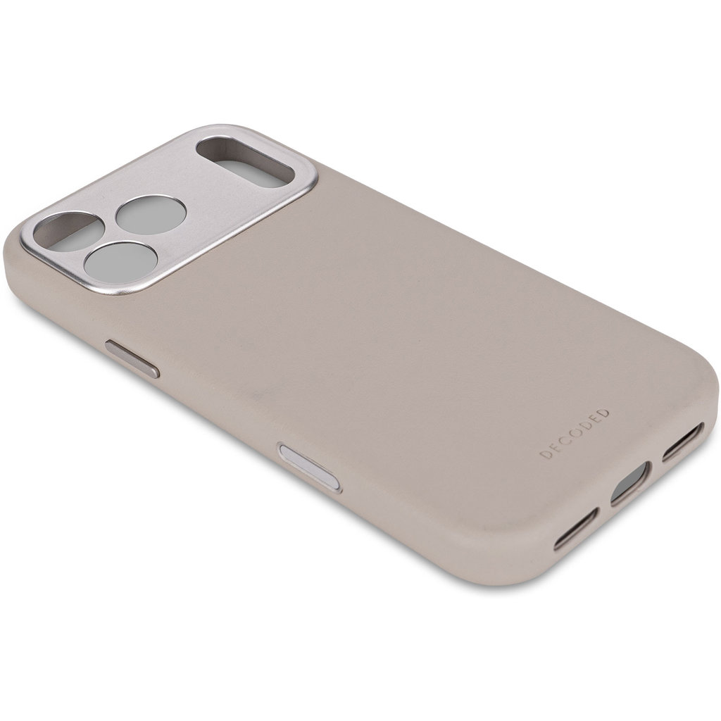 Decoded Leather Backcover Apple iPhone 17 Pro Max Solid Clay - Afbeelding 12