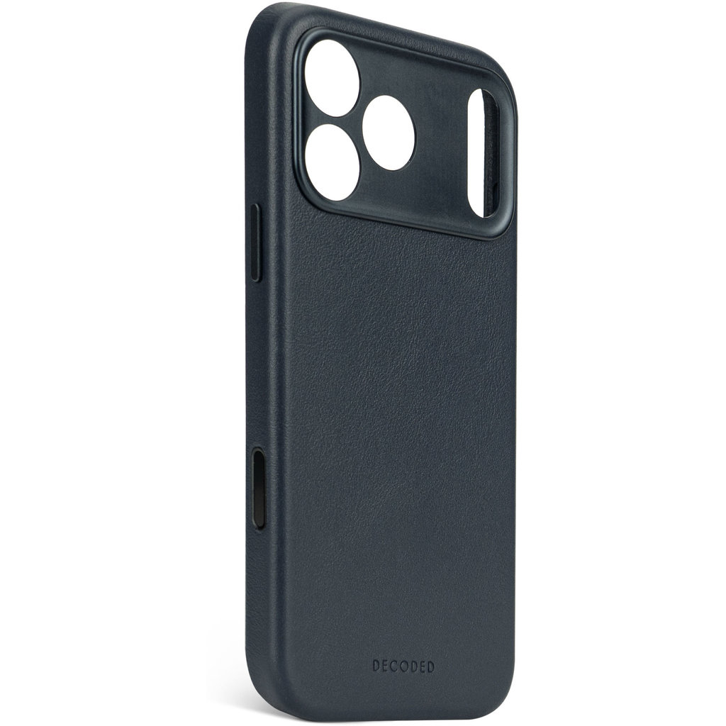 Decoded Leather Backcover Apple iPhone 17 Pro Max Navy Shadow - Afbeelding 9