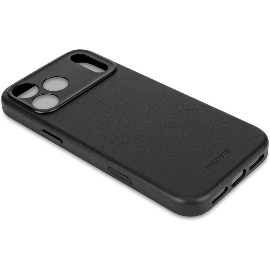 Decoded Leather Backcover Apple iPhone 17 Pro Max Black - Afbeelding 12