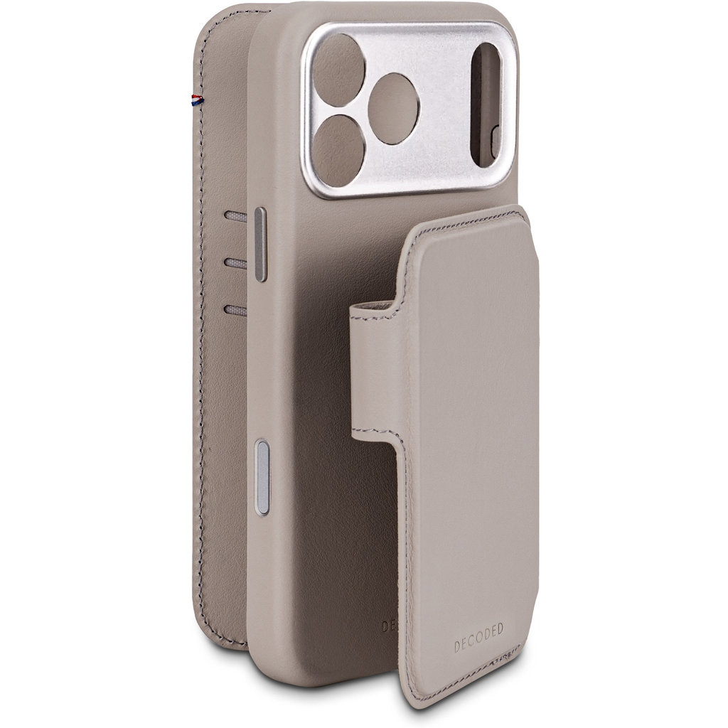 Decoded Leather Detachable Wallet Apple iPhone 17 Pro Max Solid Clay - Afbeelding 7