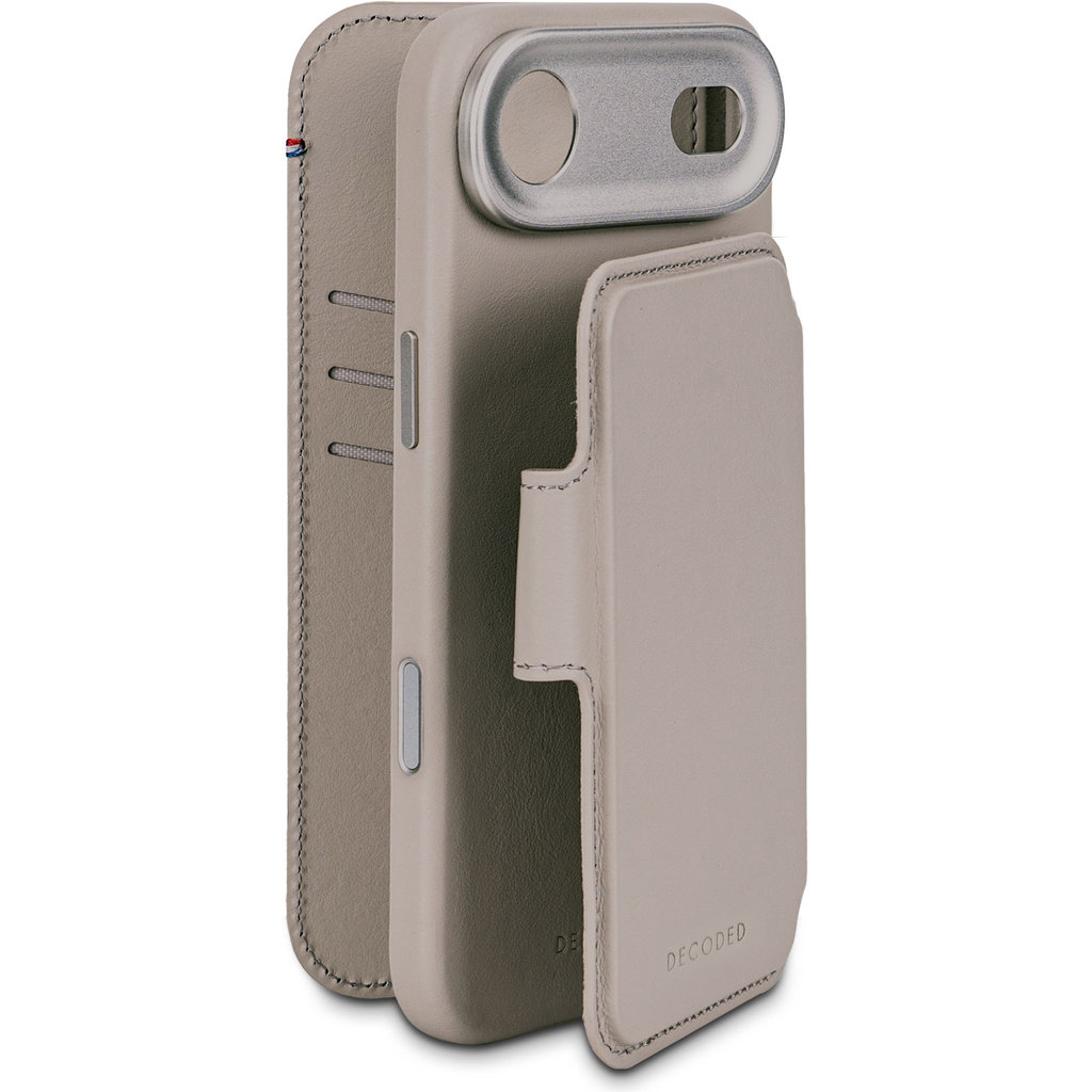 Decoded Leather Detachable Wallet Apple iPhone Air Solid Clay - Afbeelding 11