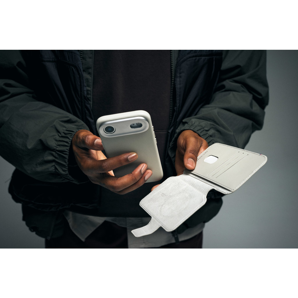 Decoded Leather Detachable Wallet Apple iPhone Air Solid Clay - Afbeelding 16